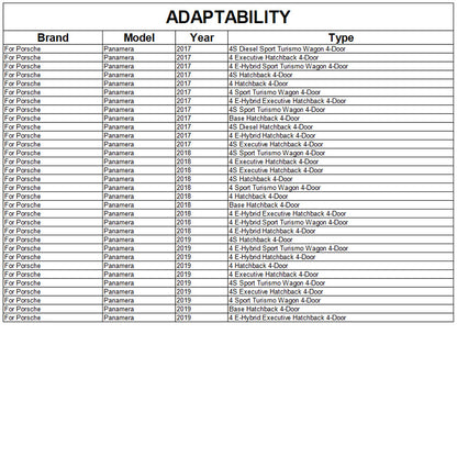 Front Bumper Lip Spoiler (2016-2020, Carbon) for Porsche Panamera 2016-2023 - image 9