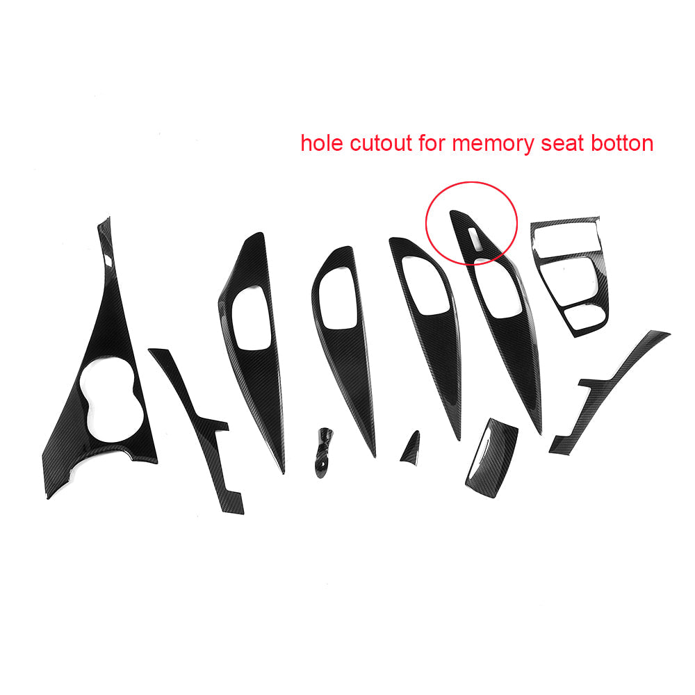 Carbon Interior Inserts (for Q50) for Infiniti Q50/Q60 2013-2024 - image 9