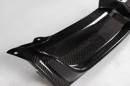 Rear Bumper Diffuser Carbon Fiber V5 (for M-Sport) for BMW 3 series F-30/31/34 2012-2019 - image 9