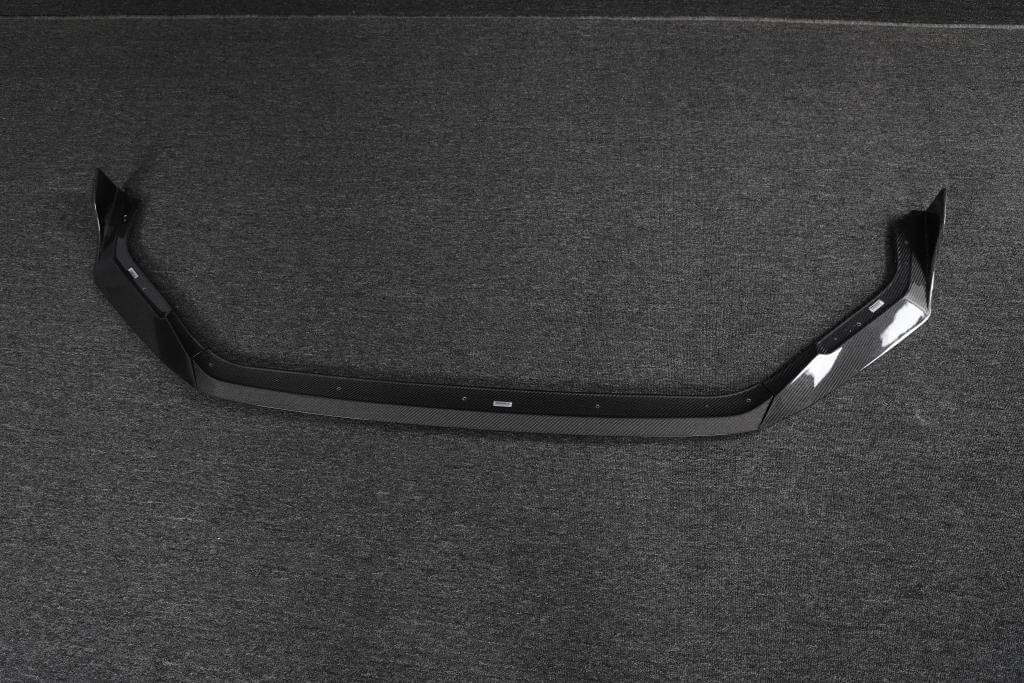 Cover on the front bumper Lip V2 (Carbon) for Honda Civic HB 2021↗ year - image 9