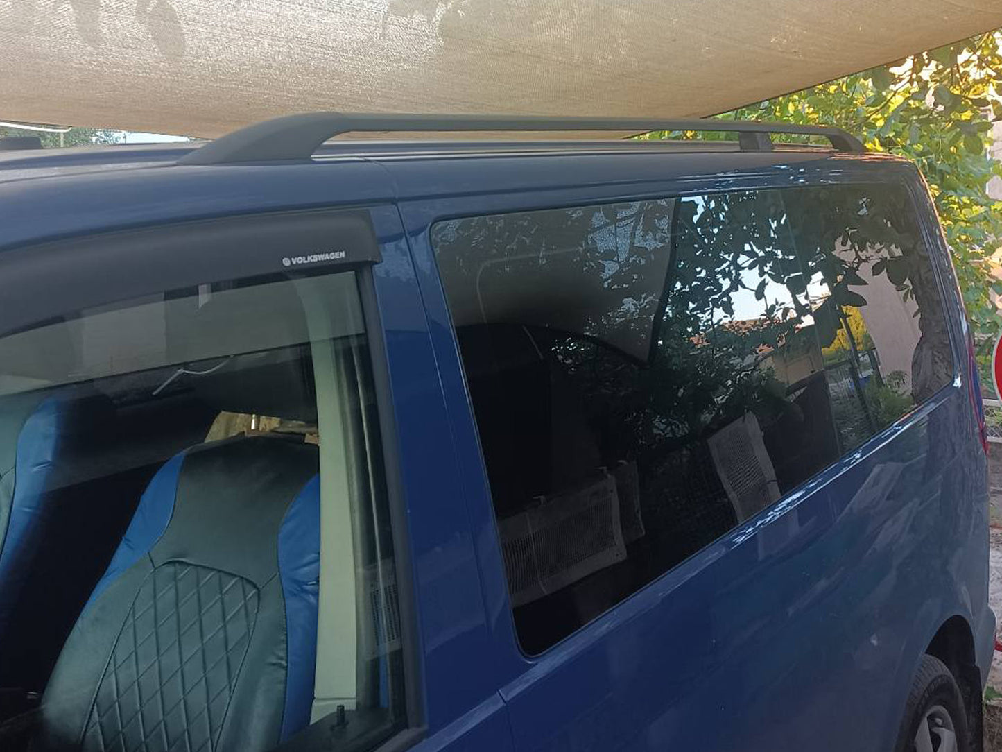 Black Roof Rails for Volkswagen T5 Multivan 2003-2010 - image 19