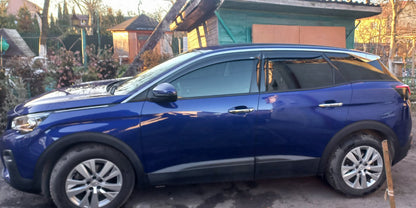 Window Deflectors (4 pcs, DPT) for Peugeot 3008 2016-2023 - image 3