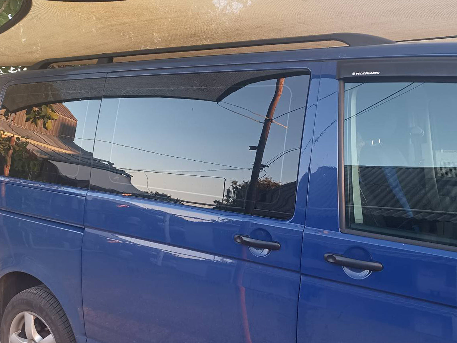 Black Roof Rails for Volkswagen T5 Caravelle 2004-2010 - image 17