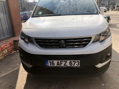 Grid overlays (stainless steel) for Peugeot Partner/Rifter 2019↗ - image 7