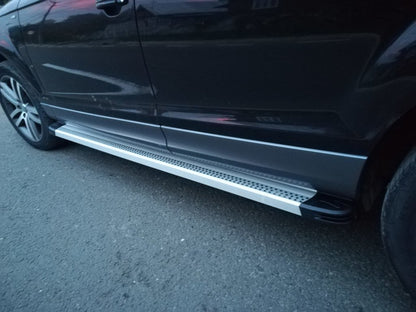 Side Steps Maya V2 (2 pcs, Aluminum) for Audi Q7 2005-2015 - image 1