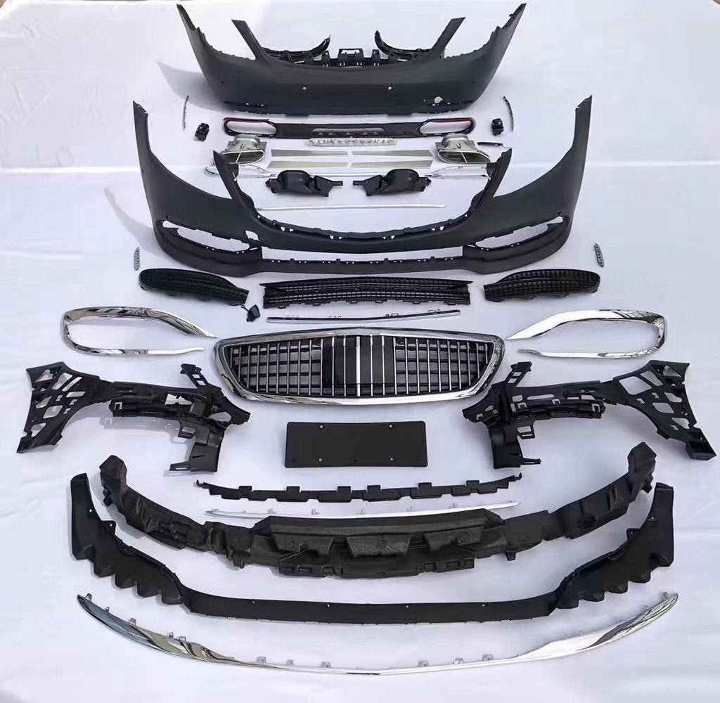 Body kit for Maybach (2018-2022, without lights) for Mercedes S-сlass W222 2013-2020 - image 13