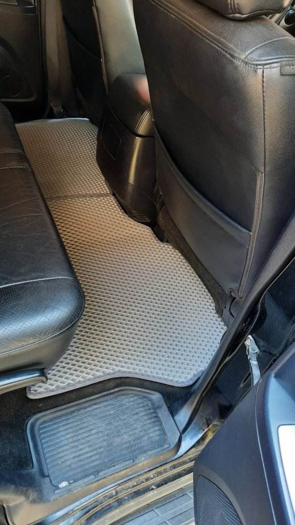 EVA mats (gray) for Mitsubishi Pajero Wagon IV - Reelken Auto
