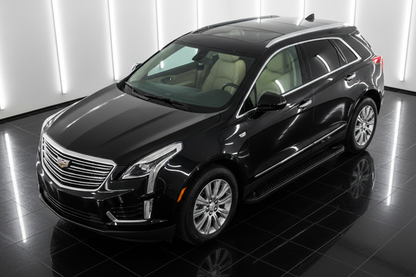 Side Steps Allmond Black (2 pcs, Aluminum) for Cadillac XT5 2016- - image 1