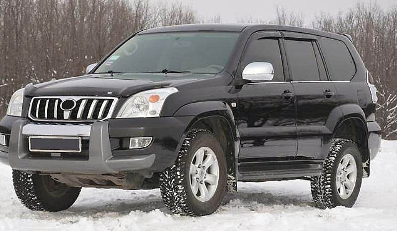 Deflectors (4-piece, HIC) for Lexus GX470 - Reelken Auto
