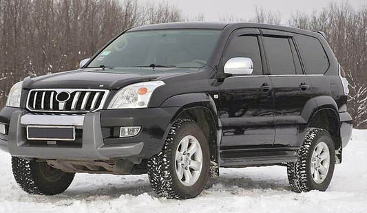 Deflectors (4-piece, HIC) for Lexus GX470 - Reelken Auto
