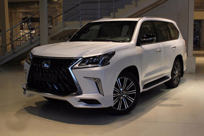 Side sills (Lexus design 2016+) for Lexus LX570/450d - image 2