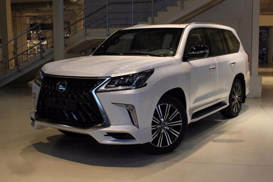Side sills (Lexus design 2016+) for Lexus LX570/450d - image 2