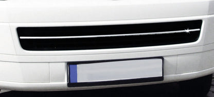 Bumper grille trim (stainless steel) for Volkswagen T5 Caravelle 2004-2010 - image 3
