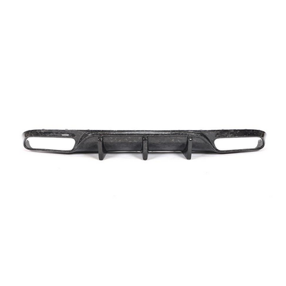 Rear bumper diffuser V1 (for coupe/cabriolet C63 AMG 2015-2019, Carbon) for Mercedes C-class W205 2014-2021 - image 10