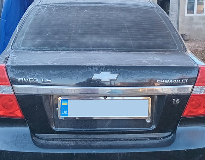 Rear Trim Stainless Steel for Chevrolet Aveo T250 2005-2011 - image 3