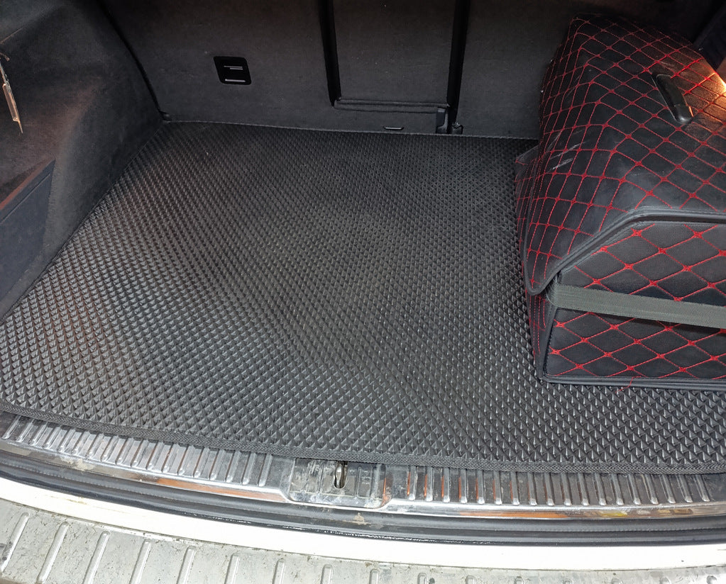 Trunk Mat V1 (EVA, Black) for Volkswagen Touareg 2010-2018 - image 4