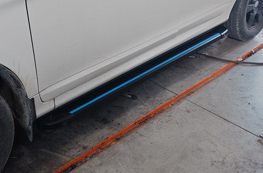 Side Steps Maya Blue (2 pcs, Aluminum) for Volvo XC60 2009-2017 - image 1