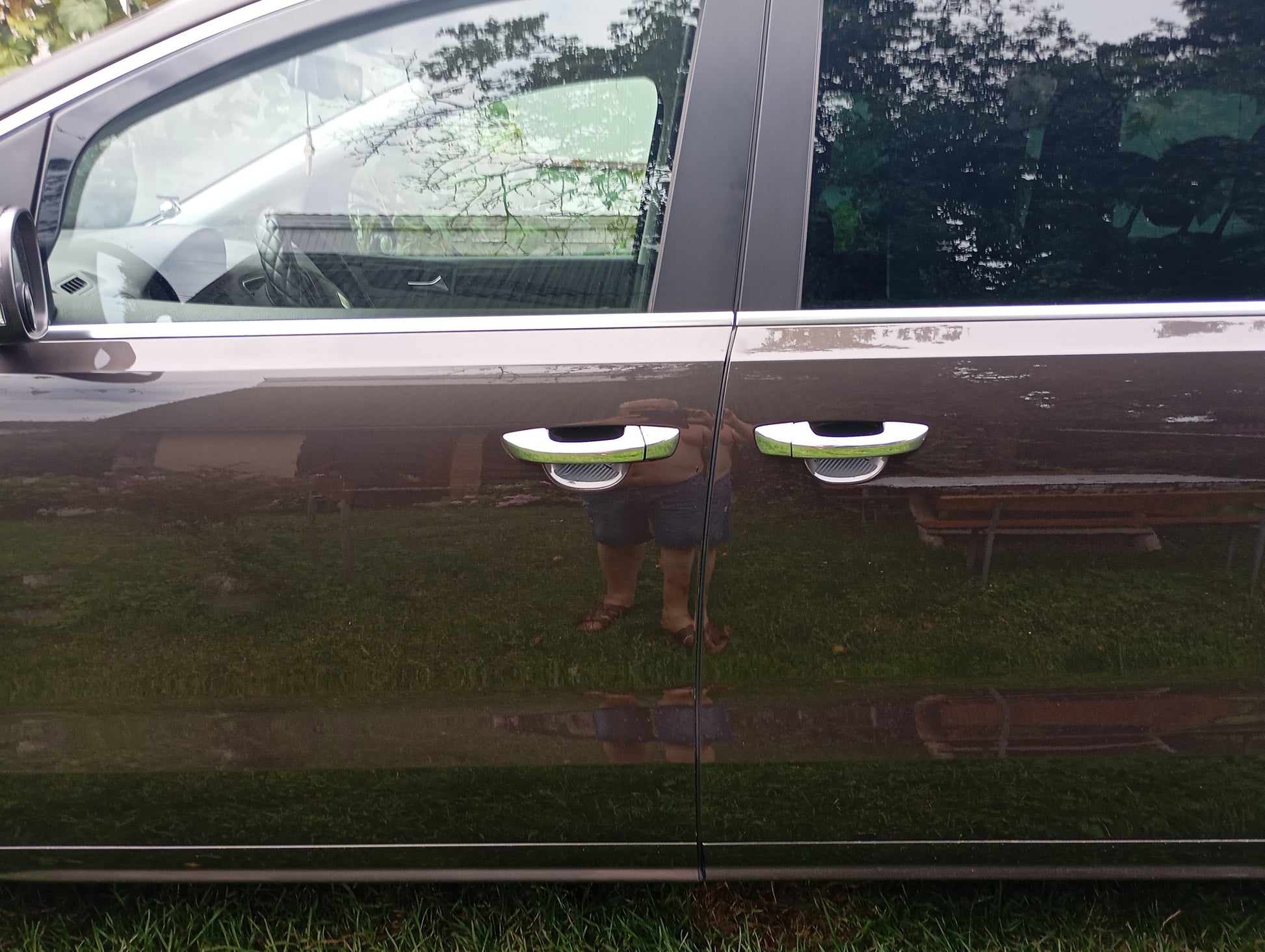 Chrome Door Handle Covers (4 pcs, Stainless Steel) for Seat Alhambra 2010- - image 2