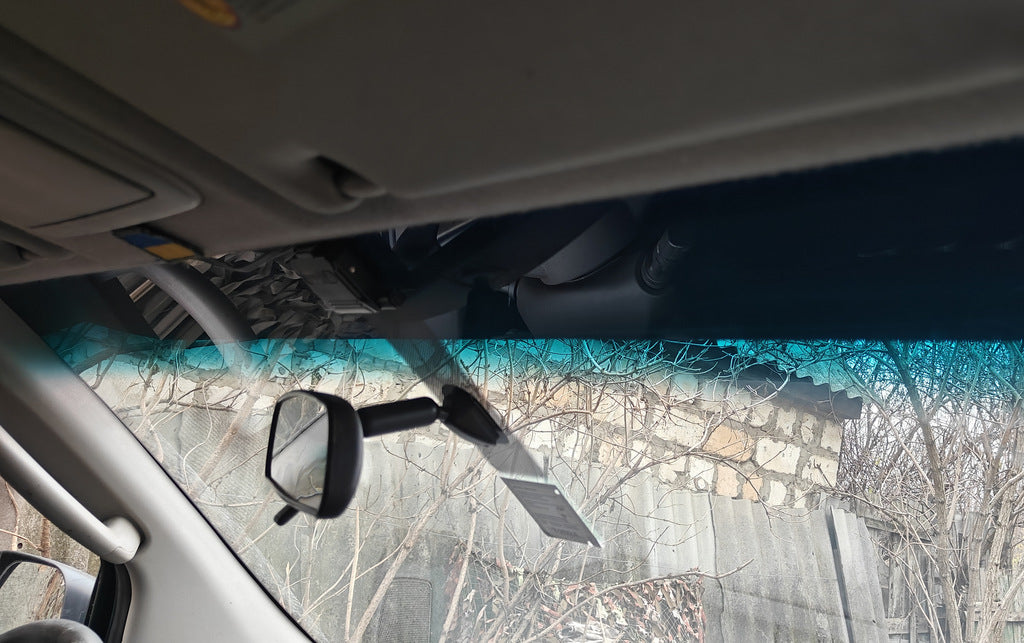 Windshield Sun Visor (Frame Mounted) for Nissan Navara 2006-2015 - image 4