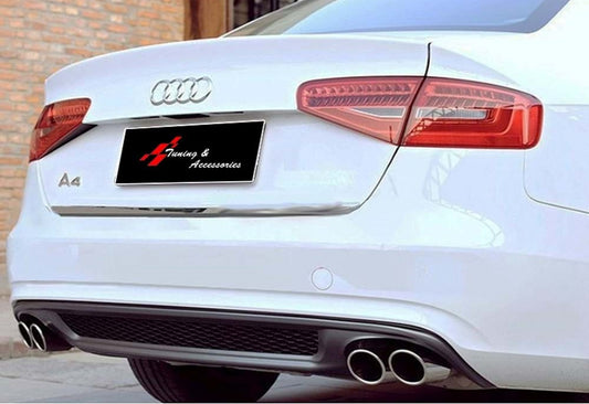Rear bumper diffuser DPT (2012-2015) for Audi A4 B8 2007-2015 - image 1