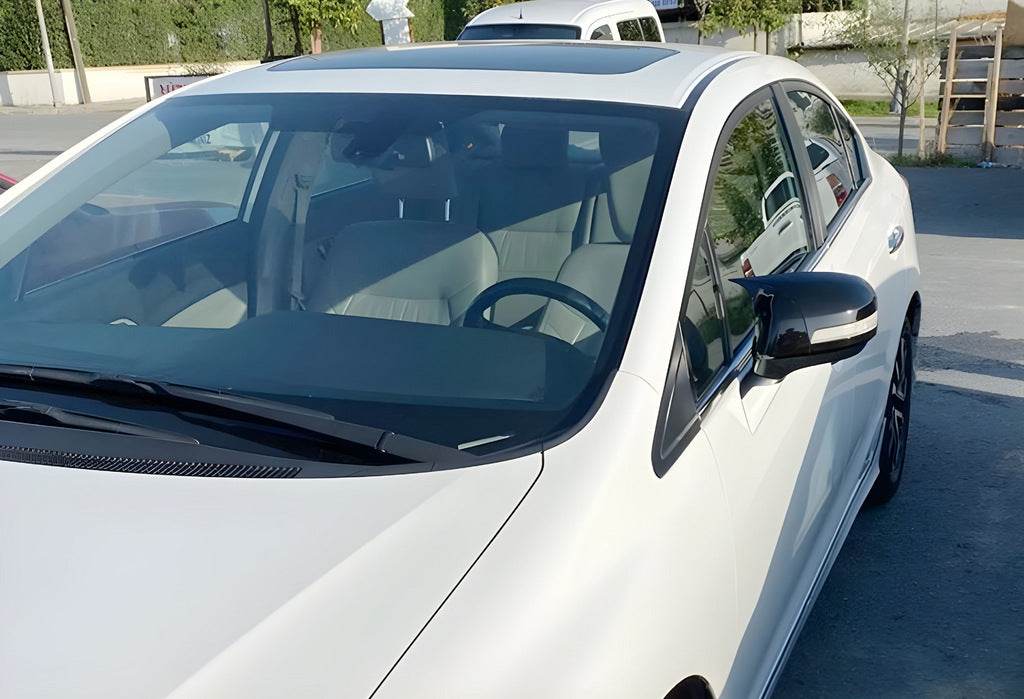 Covers for BMW-style mirrors (2 pcs) for Honda Civic Sedan IX 2011-2016 - Reelken Auto