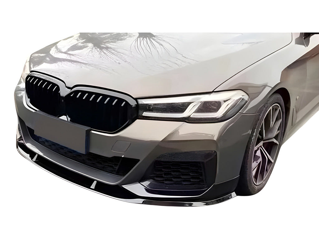 Front Bumper Lip DPT V2 (for M-Performance 2020-2024, Gloss Black) for BMW 5 Series G30/31 2017-2023 - image 1