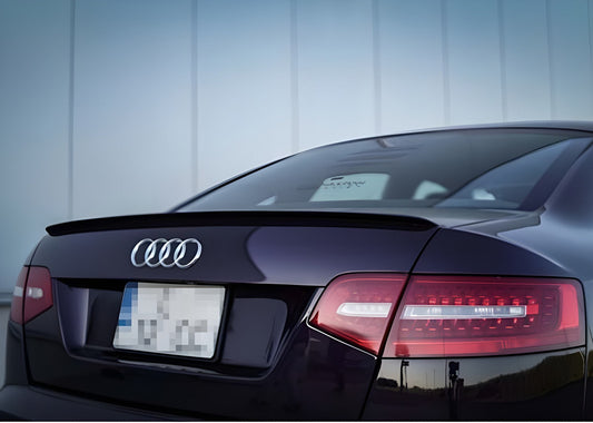 DPT spoiler (gloss black) for Audi A6 C6 2004-2011 - image 1