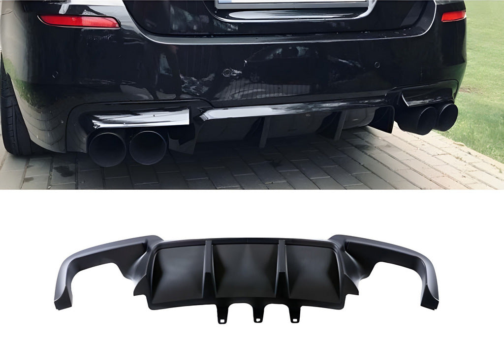 Rear diffuser DPT V-3 (for M-Performance) for BMW 5 series F-10/11/07 2010-2016 - image 1