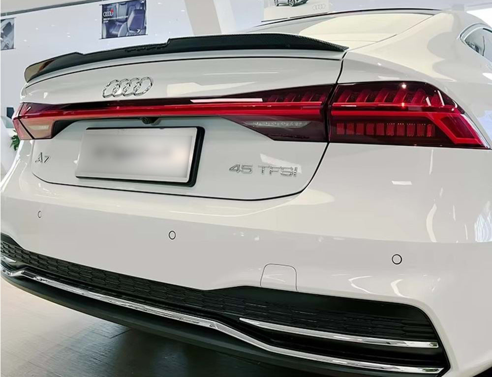 DPT Spoiler (Gloss Black) for Audi A7 2018- - image 1