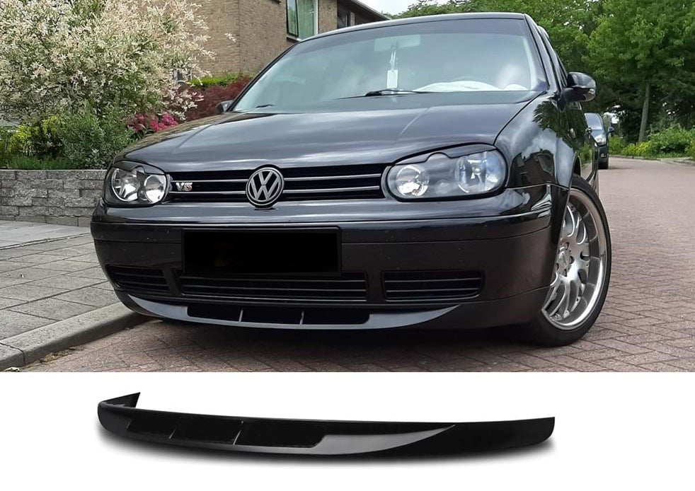 Front lip DPT (matte black) for Volkswagen Golf 4 1997-2006 - image 1