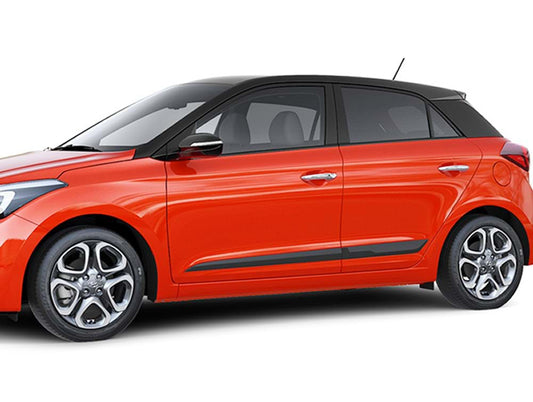 Universal DPT Door Moldings (ABS) (4pcs) (matte black) - image 1