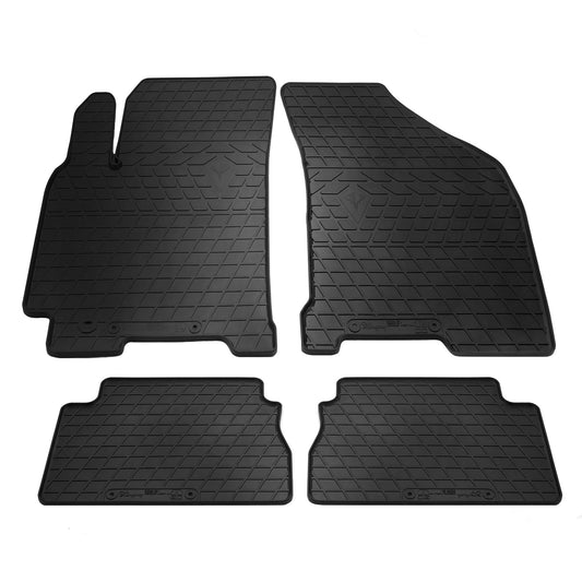 Rubber Floor Mats (4 pcs, Stingray) for Daewoo Gentra 2013- - image 1