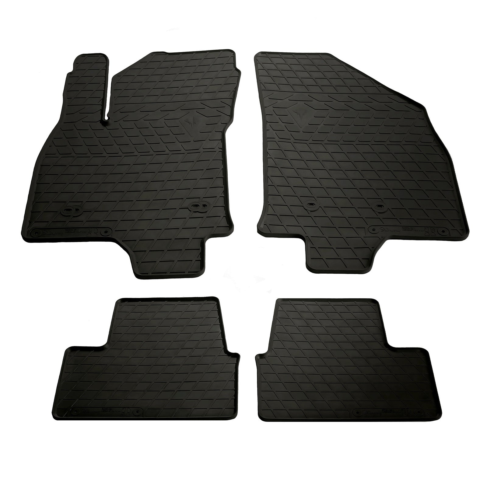 Rubber Floor Mats Stingray (4 pcs) for Chevrolet Volt 2016-2019 - image 1