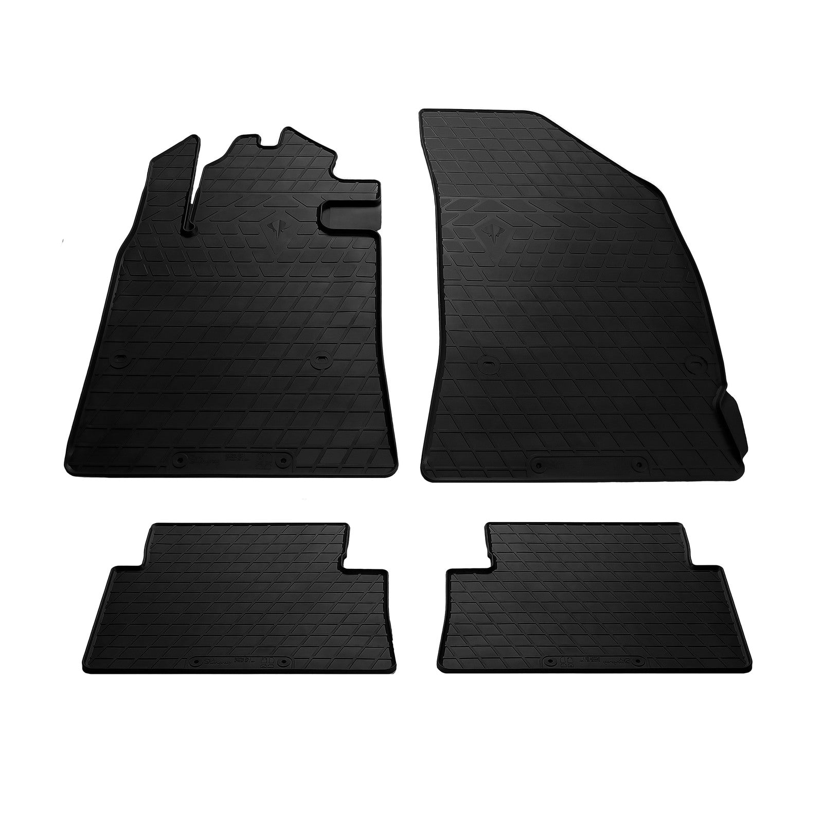 Rubber Floor Mats Stingray (4 pcs) for Citroen C-5 2008-2017 - image 1