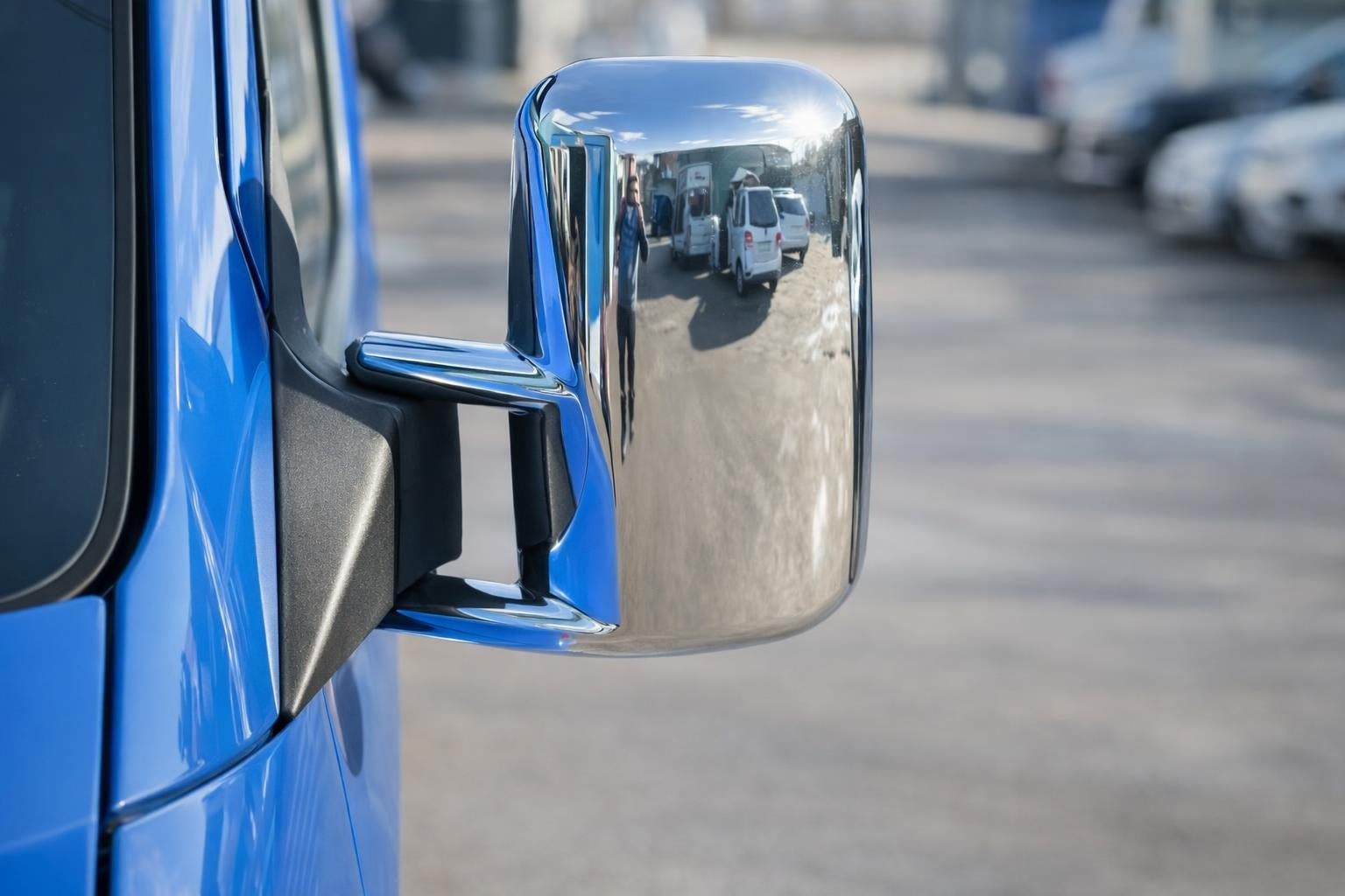 Mirror Covers (2 pcs, Plastic) for Volkswagen LT 1995-2006 - image 1
