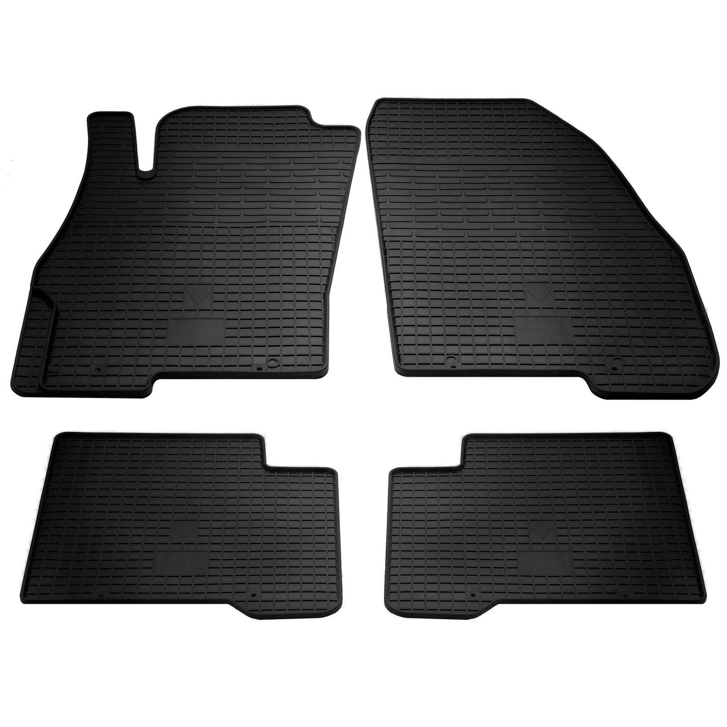 Rubber mats (4 pcs, Stingray Premium) for Fiat Linea 2006-2018 - Reelken Auto