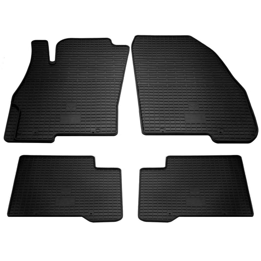 Rubber mats (4 pcs, Stingray Premium) for Fiat Linea 2006-2018 - Reelken Auto