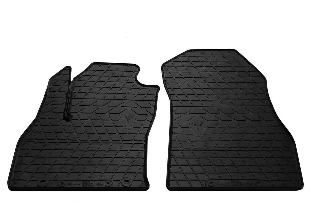 Rubber Floor Mats (Stingray) for Fiat Fiorino/Qubo 2008-2024 - image 2