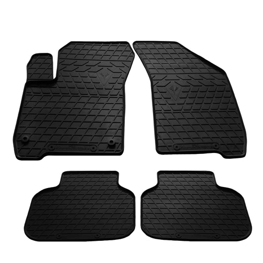Rubber Floor Mats (4 pcs, Stingray Premium) for Dodge Journey 2008-2020 - image 1