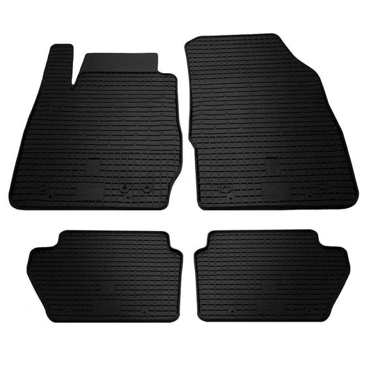 Rubber mats (4 pcs, Stingray Premium) for Ford Fiesta 2008-2017 - Reelken Auto