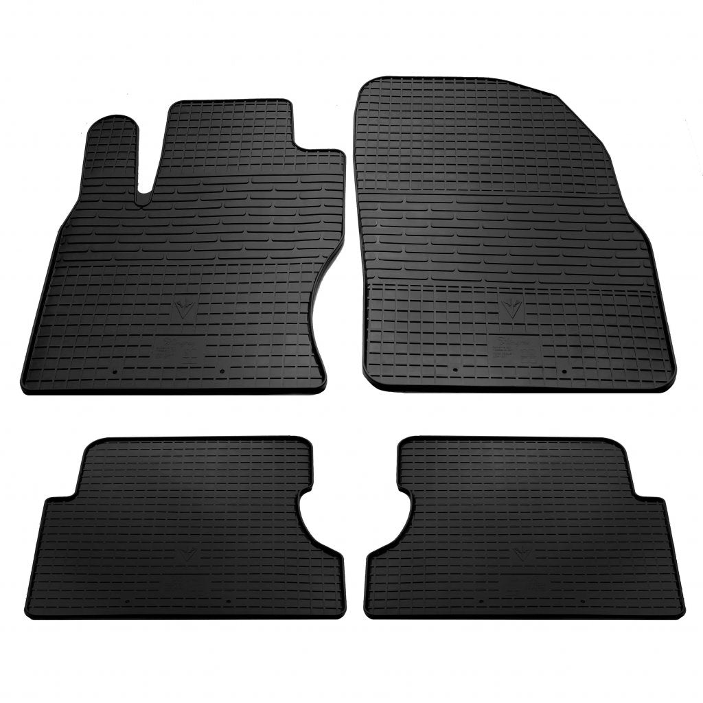 Rubber Floor Mats (4 pcs, Stingray Premium) for Ford Focus III 2011-2017 - image 1
