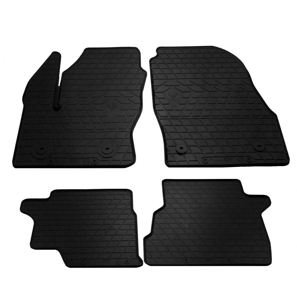 Rubber mats for Transit Connect (4 pcs, Stingray Premium) for Ford Connect 2014-2021 - Reelken Auto