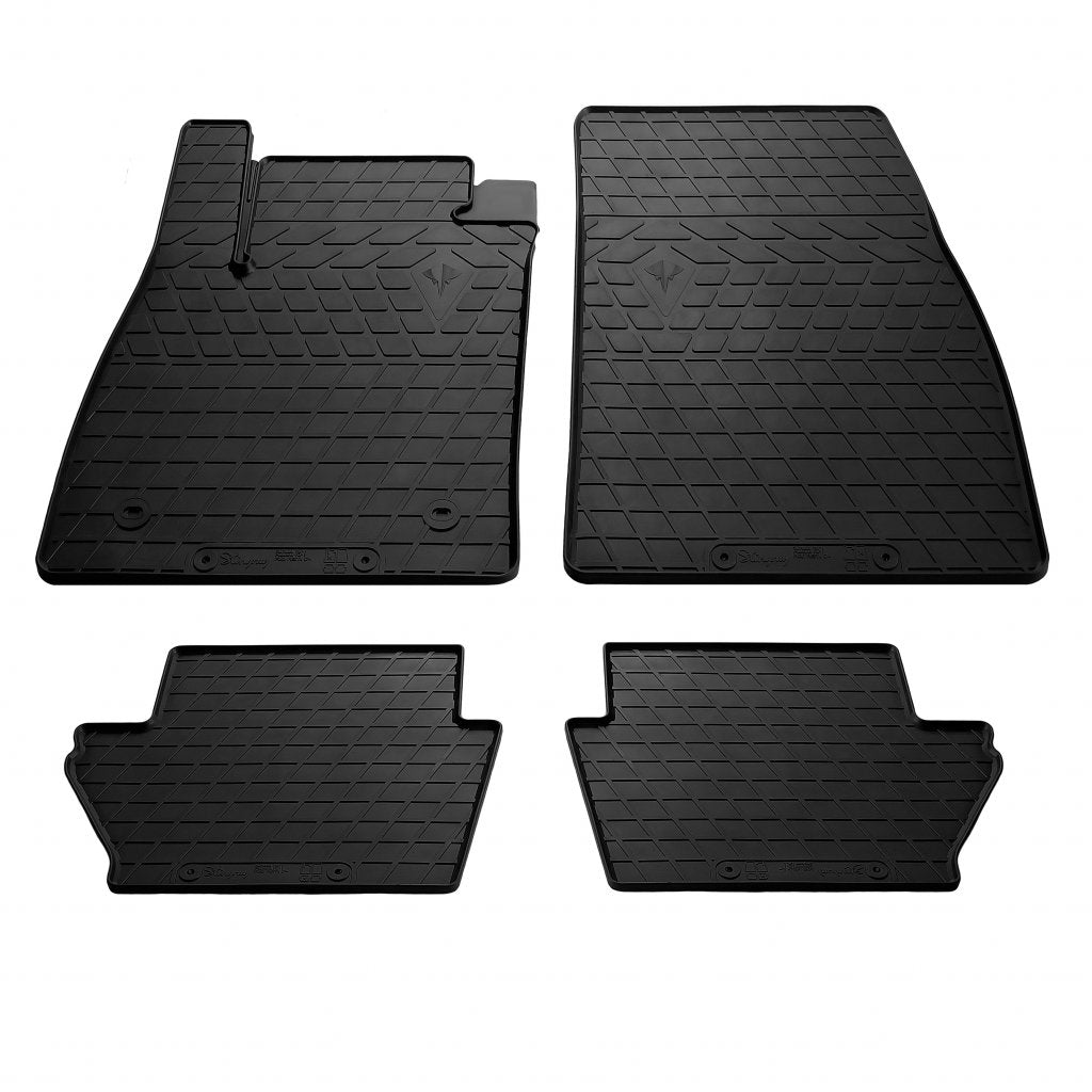 Rubber Floor Mats Stingray (4 pcs) for Ford Fiesta 2017- - image 1