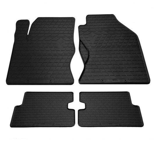 Rubber mats (4 PCs, Premium Stingray) for Ford Focus I 1998-2005 - Reelken Auto