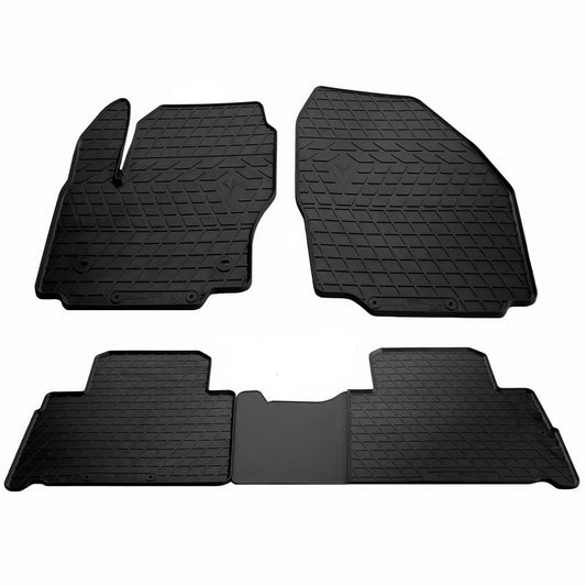Rubber Floor Mats (4 pcs, Stingray Premium) for Ford S-Max 2007-2014 - image 1