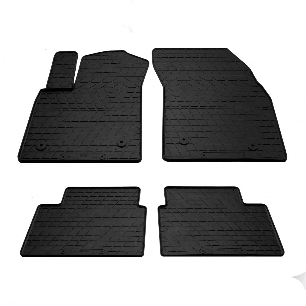 Rubber Floor Mats (4 pcs, Stingray Premium) for Ford Focus IV 2018- - image 1