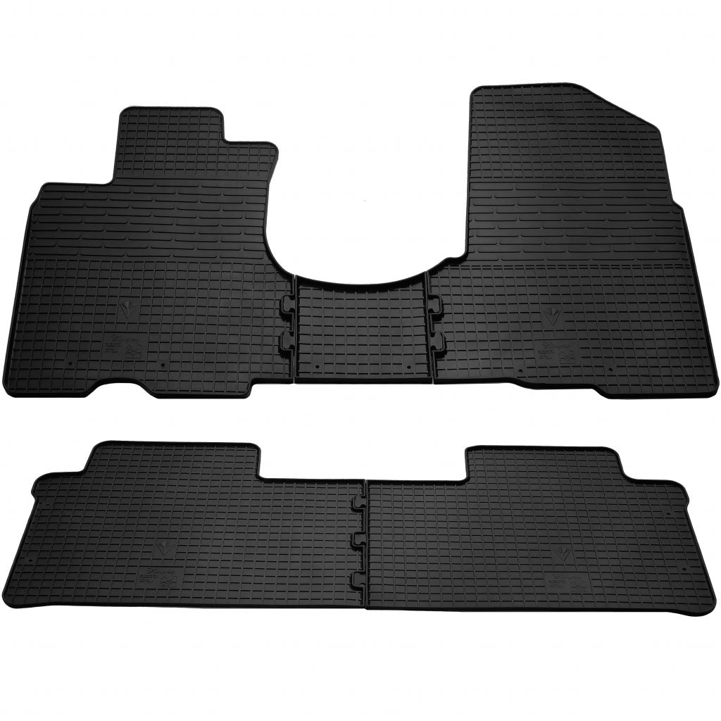 Rubber Floor Mats (4 pcs, Stingray Premium) for Honda CRV 2001-2006 - image 1