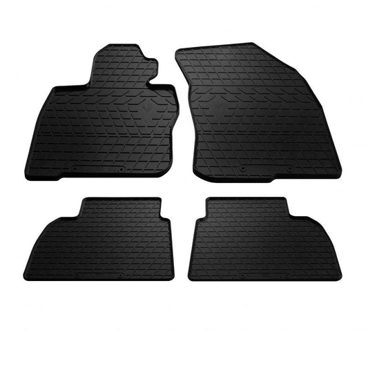 Rubber mats (4 PCs, Premium Stingray) for Honda Civic HB 2006-2012 - Reelken Auto