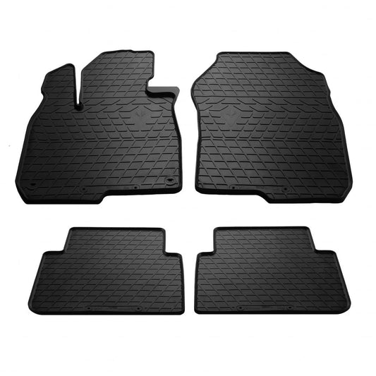 Rubber Floor Mats (4 pcs, Stingray Premium) for Honda CRV 2017-2022 - image 1