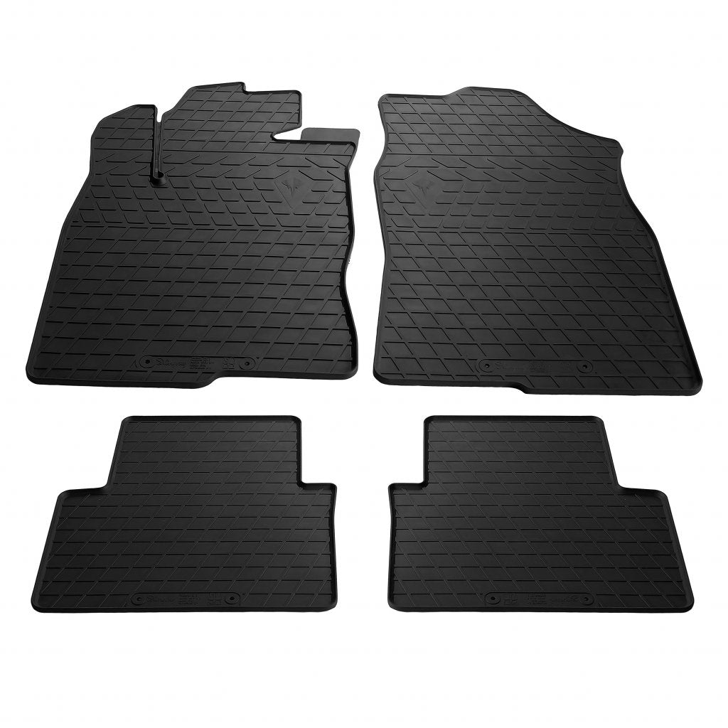 Rubber Floor Mats Stingray (4 pcs) for Honda Civic Sedan X 2016-2021 - image 1